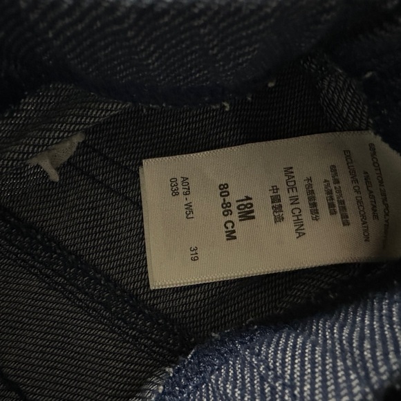 Levi's Kids Dark Blue Jeggings - Picture 3 of 5